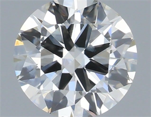 Foto Diamante Natural 0.40 quilates, Redondo , Color F, claridad VS2 y certificado IGI de