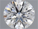 Natural Diamond 0.44 Carats, Round with Excellent Cut, G Color, VS2 Clarity and Certified by IGI