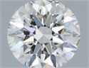Natural Diamond 0.40 Carats, Round with Excellent Cut, G Color, SI2 Clarity and Certified by IGI