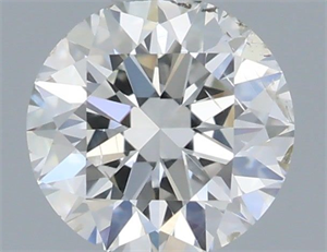 Picture of Natural Diamond 0.40 Carats, Round with Excellent Cut, G Color, SI2 Clarity and Certified by IGI
