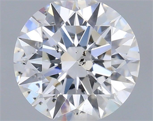 Foto Diamante Natural 0.51 quilates, Redondo , Color F, claridad I1 y certificado IGI de