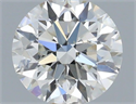 Diamante Natural 0.51 quilates, Redondo , Color H, claridad SI2 y certificado IGI