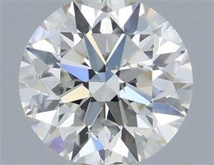 Foto Diamante Natural 0.51 quilates, Redondo , Color H, claridad SI2 y certificado IGI de