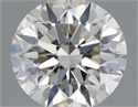 Diamante Natural 0.51 quilates, Redondo , Color J, claridad VS2 y certificado GIA