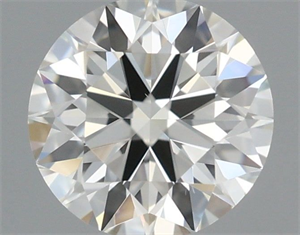 Picture of Natural Diamond 0.50 Carats, Round with Excellent Cut, L Color, VS1 Clarity and Certified by GIA