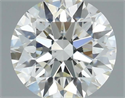 Diamante Natural 0.51 quilates, Redondo , Color K, claridad VS1 y certificado GIA
