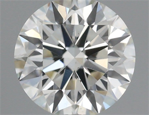 Picture of Natural Diamond 0.50 Carats, Round with Excellent Cut, L Color, VS2 Clarity and Certified by GIA