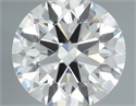 Natural Diamond 0.70 Carats, Round with Excellent Cut, J Color, VS2 Clarity and Certified by GIA