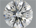 Natural Diamond 0.72 Carats, Round with Excellent Cut, K Color, SI2 Clarity and Certified by GIA