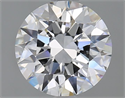 Diamante Natural 1.40 quilates, Redondo , Color E, claridad VVS1 y certificado GIA