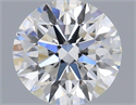 Diamante Natural 0.41 quilates, Redondo , Color H, claridad VS1 y certificado GIA
