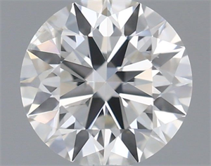 Picture of Natural Diamond 0.40 Carats, Round with Excellent Cut, I Color, SI2 Clarity and Certified by GIA