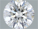 Diamante Natural 0.41 quilates, Redondo , Color H, claridad VS1 y certificado GIA