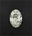 Natural Diamond 5.57 Carats, Oval with  Cut, F Color, SI2 Clarity and Certified by GIA