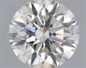 Picture of Natural Diamond 0.71 Carats, Round with Excellent Cut, M Color, VVS2 Clarity and Certified by GIA