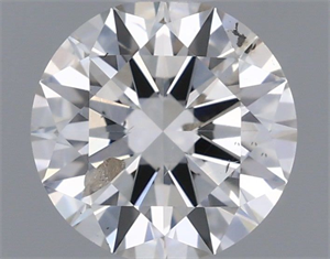 Picture of Natural Diamond 0.90 Carats, Round with Excellent Cut, I Color, I1 Clarity and Certified by GIA