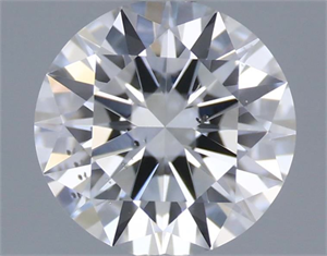Foto Diamante Natural 0.41 quilates, Redondo , Color E, claridad SI1 y certificado GIA de