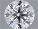 Diamante Natural 0.50 quilates, Redondo , Color E, claridad VVS2 y certificado GIA