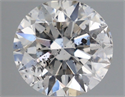 Natural Diamond 0.86 Carats, Round with Excellent Cut, J Color, I1 Clarity and Certified by GIA