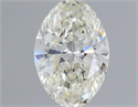 Natural Diamond 0.41 Carats, Oval with  Cut, I Color, VVS2 Clarity and Certified by IGI