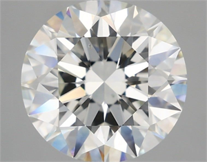 Picture of Natural Diamond 4.51 Carats, Round with Excellent Cut, H Color, SI1 Clarity and Certified by GIA