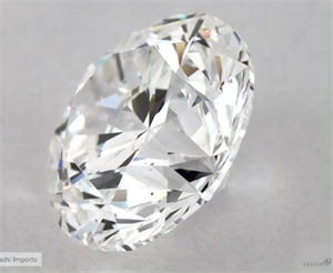 Picture of Natural Diamond 2.01 Carats, Round with Excellent Cut, D Color, VS2 Clarity and Certified by GIA