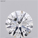 Diamante Natural 1.51 quilates, Redondo , Color I, claridad VVS2 y certificado GIA