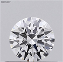 Diamante Natural 0.40 quilates, Redondo , Color E, claridad VVS2 y certificado GIA