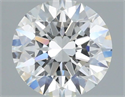 Diamante Natural 1.52 quilates, Redondo , Color H, claridad VS1 y certificado GIA