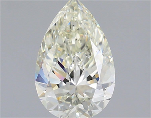 Picture of Natural Diamond 1.00 Carats, Pear with  Cut, J Color, SI1 Clarity and Certified by IGI