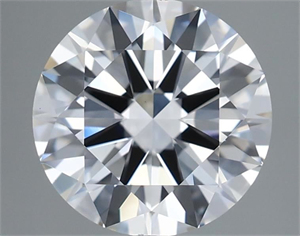 Picture of Natural Diamond 2.72 Carats, Round with Excellent Cut, E Color, VS1 Clarity and Certified by GIA