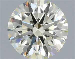 Picture of Natural Diamond 0.40 Carats, Round with Excellent Cut, L Color, SI2 Clarity and Certified by IGI