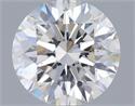 Diamante Natural 0.58 quilates, Redondo , Color F, claridad SI1 y certificado IGI