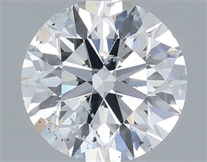 Picture of Natural Diamond 0.50 Carats, Round with Excellent Cut, E Color, SI2 Clarity and Certified by IGI