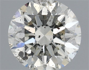 Foto Diamante Natural 0.52 quilates, Redondo , Color I, claridad SI2 y certificado IGI de