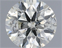 Diamante Natural 0.50 quilates, Redondo , Color I, claridad SI2 y certificado IGI