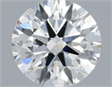 Natural Diamond 0.44 Carats, Round with Excellent Cut, G Color, SI1 Clarity and Certified by IGI