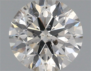 Picture of Natural Diamond 0.70 Carats, Round with Excellent Cut, J Color, SI2 Clarity and Certified by IGI