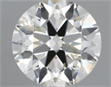 Natural Diamond 0.91 Carats, Round with Excellent Cut, I Color, I1 Clarity and Certified by IGI