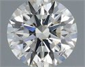 Natural Diamond 0.40 Carats, Round with Excellent Cut, I Color, SI1 Clarity and Certified by IGI