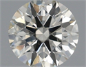 Natural Diamond 0.40 Carats, Round with Excellent Cut, I Color, SI1 Clarity and Certified by IGI