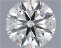 Natural Diamond 0.40 Carats, Round with Excellent Cut, I Color, SI1 Clarity and Certified by IGI