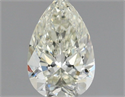 Natural Diamond 1.01 Carats, Pear with  Cut, J Color, SI1 Clarity and Certified by IGI