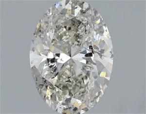 Foto Diamante Natural 0.96 quilates, Ovalado , Color I, claridad SI2 y certificado IGI de