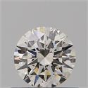 Natural Diamond 0.41 Carats, Round with Excellent Cut, J Color, SI2 Clarity and Certified by GIA