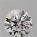 Natural Diamond 0.45 Carats, Round with Excellent Cut, F Color, SI1 Clarity and Certified by GIA
