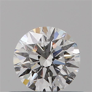 Picture of Natural Diamond 0.40 Carats, Round with Very Good Cut, F Color, VVS2 Clarity and Certified by GIA