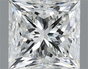 Picture of Natural Diamond 1.20 Carats, Princess with  Cut, H Color, VVS1 Clarity and Certified by IGI