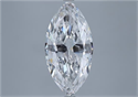 Natural Diamond 3.10 Carats, Marquise with  Cut, E Color, VVS2 Clarity and Certified by GIA