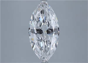 Picture of Natural Diamond 3.10 Carats, Marquise with  Cut, E Color, VVS2 Clarity and Certified by GIA